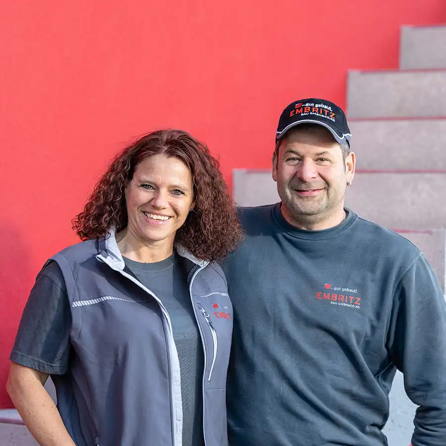 Portraitfoto von Petra und Christof Embritz, Bauunternehmer aus Bayern Petra und Christof Embritz - Embritz Bau Hergensweiler